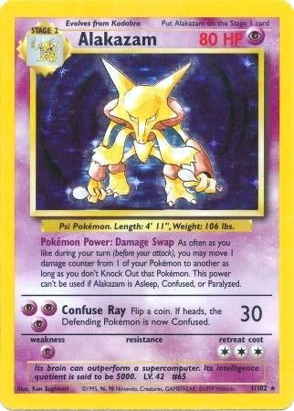 Alakazam (1/102) [Base Set Unlimited]