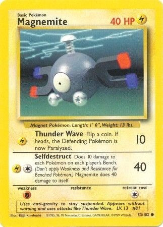 Magnemite (53/102) [Base Set Unlimited]