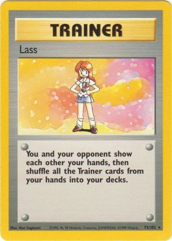 Lass (75/102) [Base Set Unlimited]