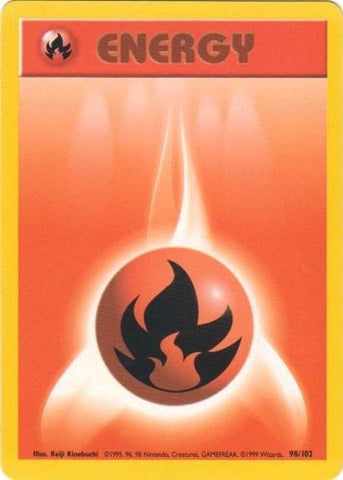 Fire Energy (98/102) [Base Set Unlimited]