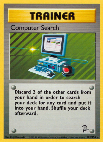 Computer Search (101/130) [Base Set 2]