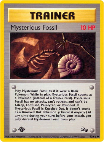 Mysterious Fossil (62/62) [Fossil Unlimited]