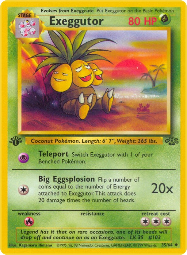 Exeggutor (35/64) [Jungle Unlimited]