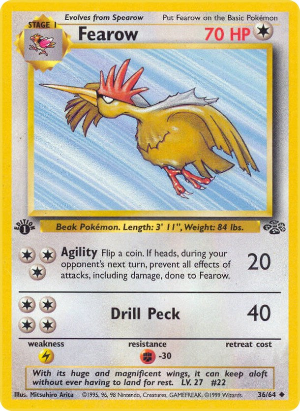 Fearow (36/64) [Jungle 1st Edition]