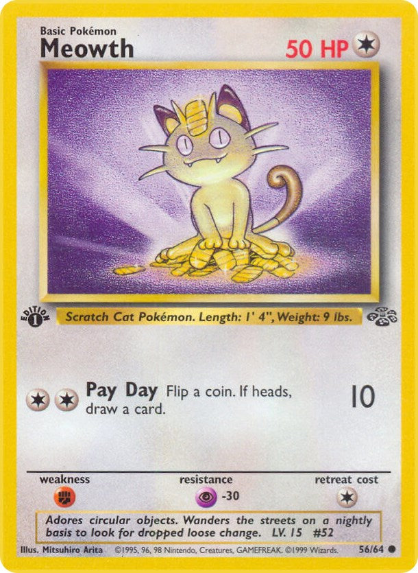 Meowth (56/64) [Jungle Unlimited]