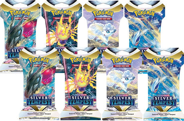 Silver Tempest Sleeved Booster Pack Bundle Set of 8 () [SWSH12]