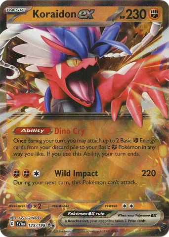 Koraidon ex (125/198) [Scarlet & Violet: Base Set]