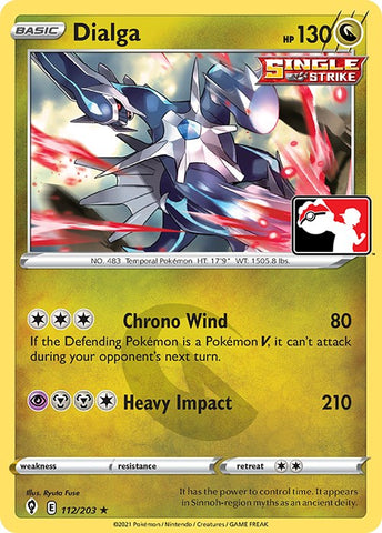 Dialga (112/203) [Prize Pack Series One]