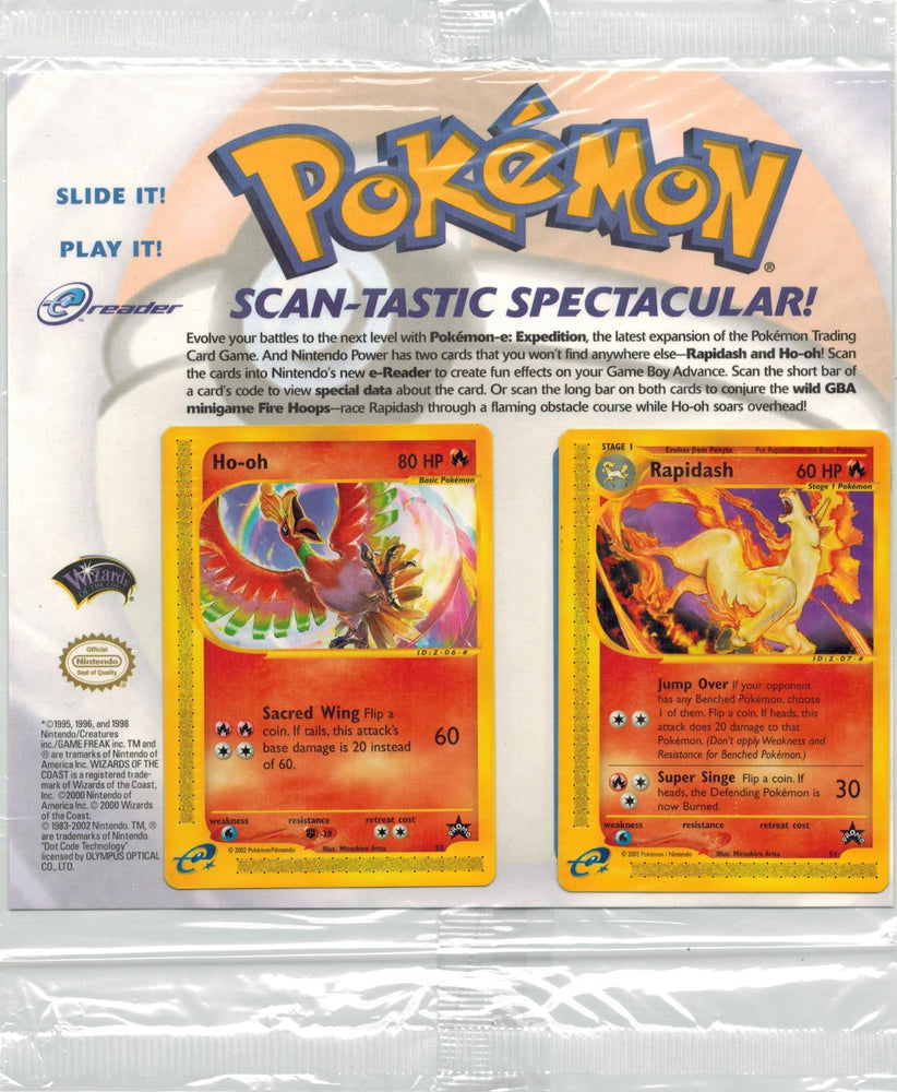 Scan-Tastic Spectacular - Promo Pack (Ho-oh & Rapidash)