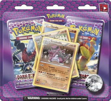 Black & White: Dark Explorers - 2-Pack Blister (Sandile/Krokorok/Krookodile)