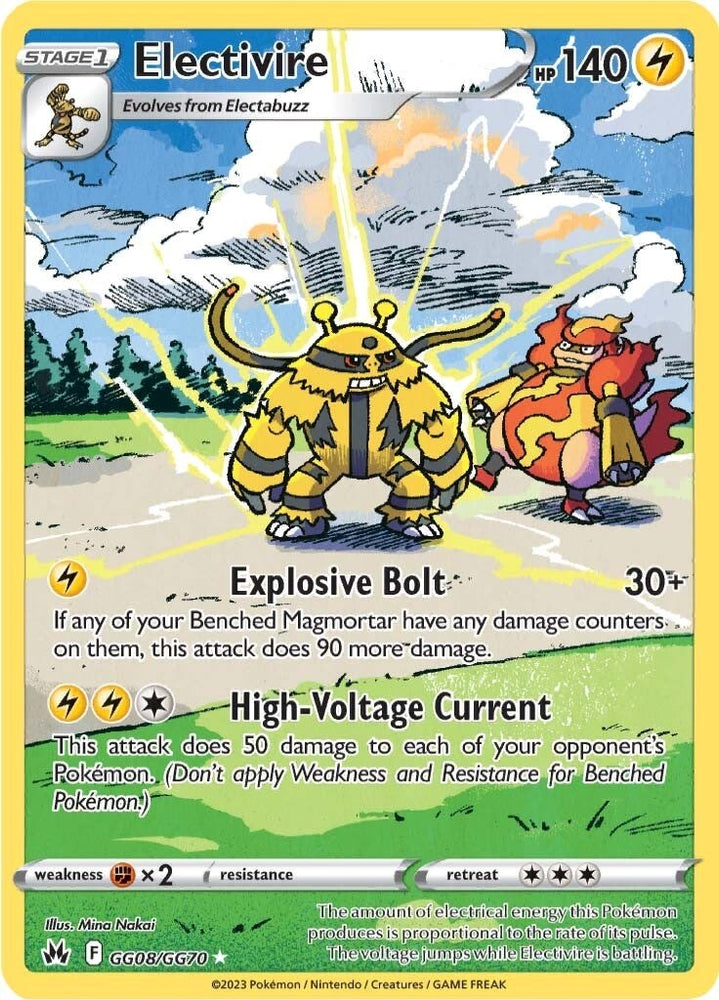 Electivire (GG08/GG70) [Sword & Shield: Crown Zenith]