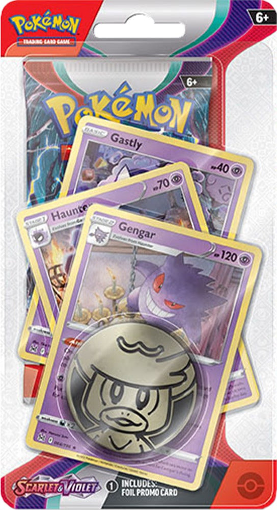 Scarlet & Violet - Single Pack Blister (Gengar, Haunter, Gastly)