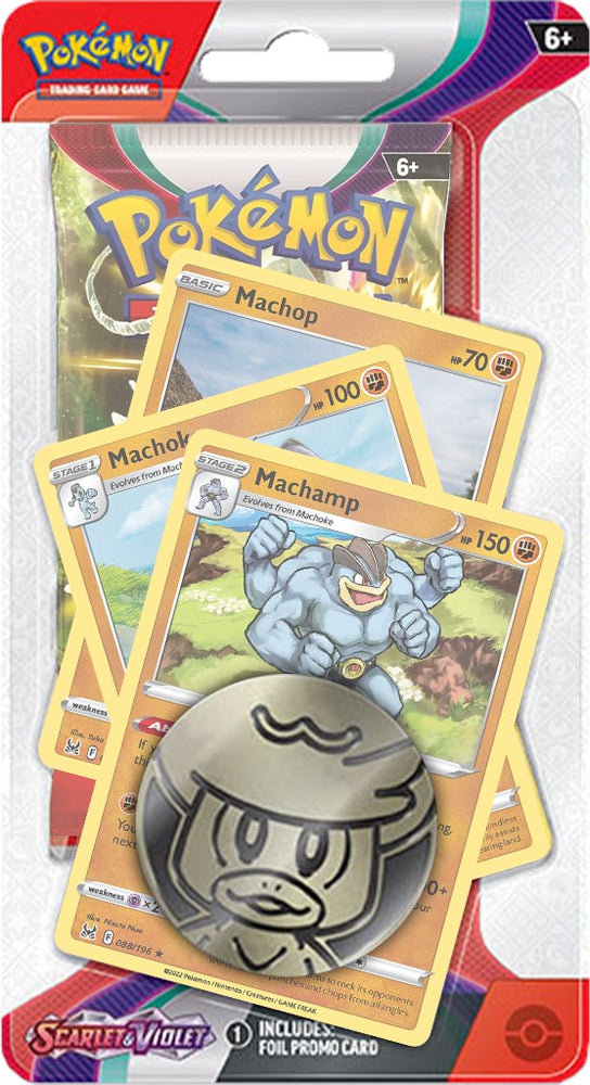 Scarlet & Violet - Single Pack Blister (Machamp, Machoke, Machop)