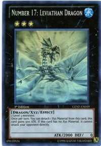 Number 17 Leviathan Dragon Ghost Rare (GENF-EN039) [GENF]