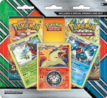 2-Pack Blister (Meganium, Typhlosion & Feraligatr)