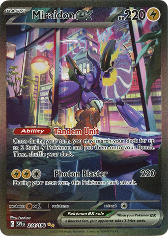 Miraidon ex (244/198) [Scarlet & Violet: Base Set]