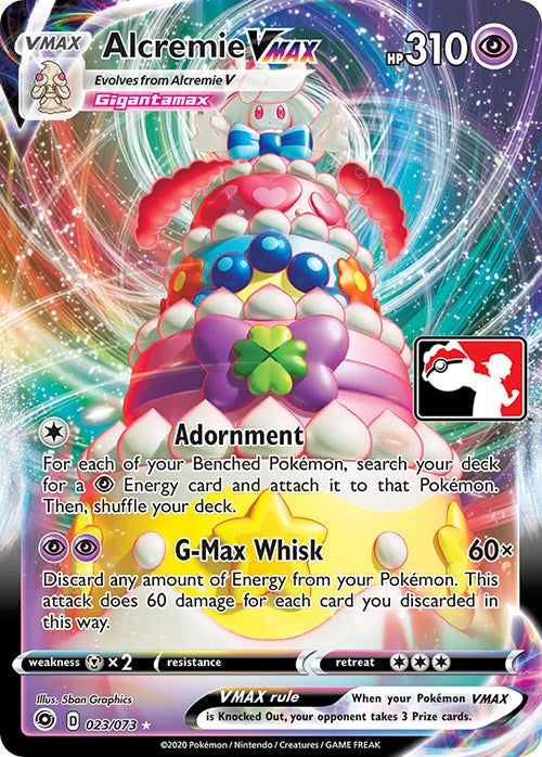 Alcremie VMAX (023/073) [Prize Pack Series One]