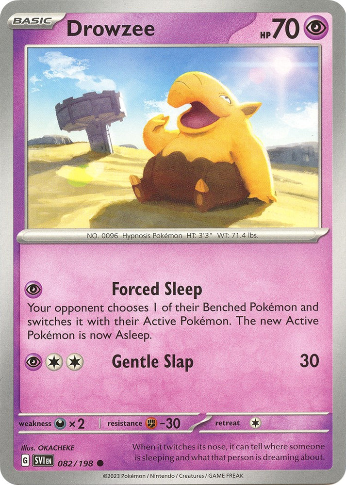 Drowzee (082/198) [Scarlet & Violet: Base Set]