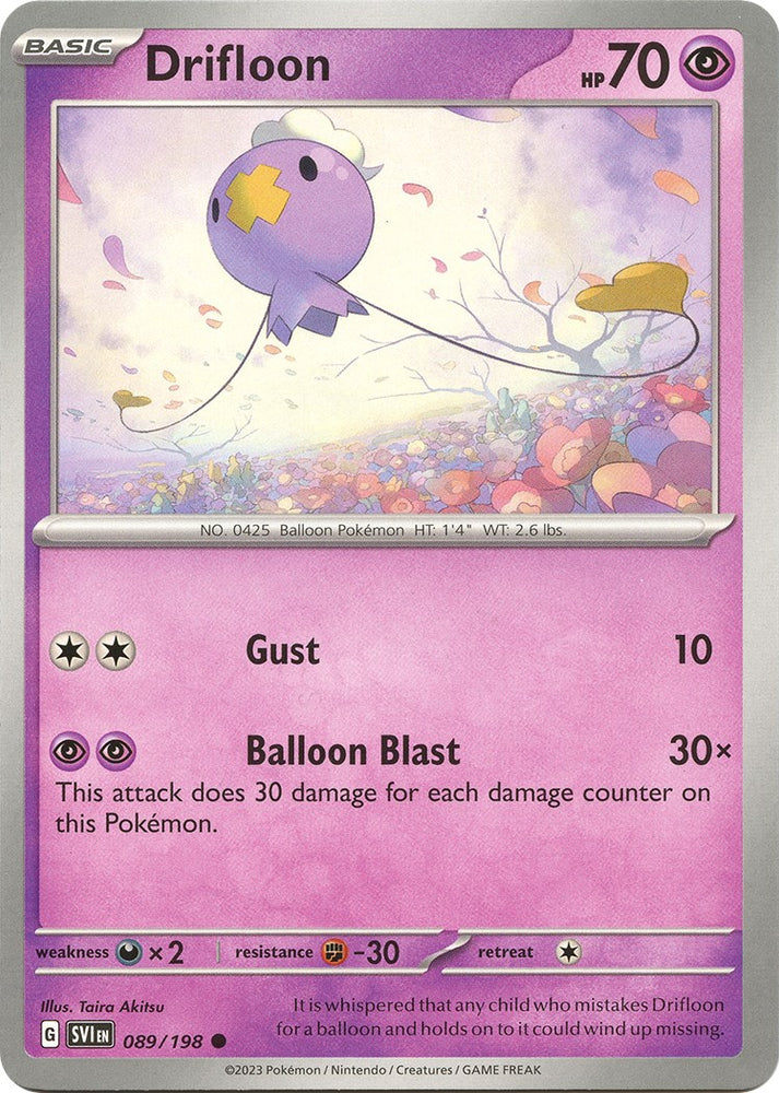 Drifloon (089/198) [Scarlet & Violet: Base Set]