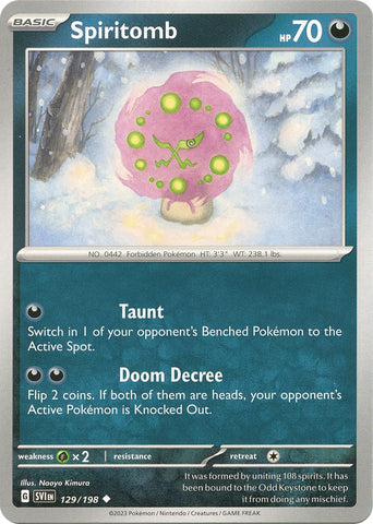 Spiritomb (129/198) [Scarlet & Violet: Base Set]