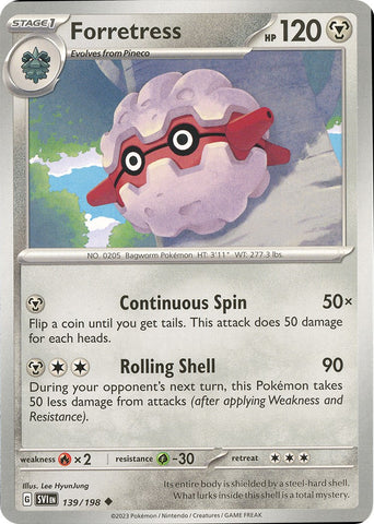 Forretress (139/198) [Scarlet & Violet: Base Set]