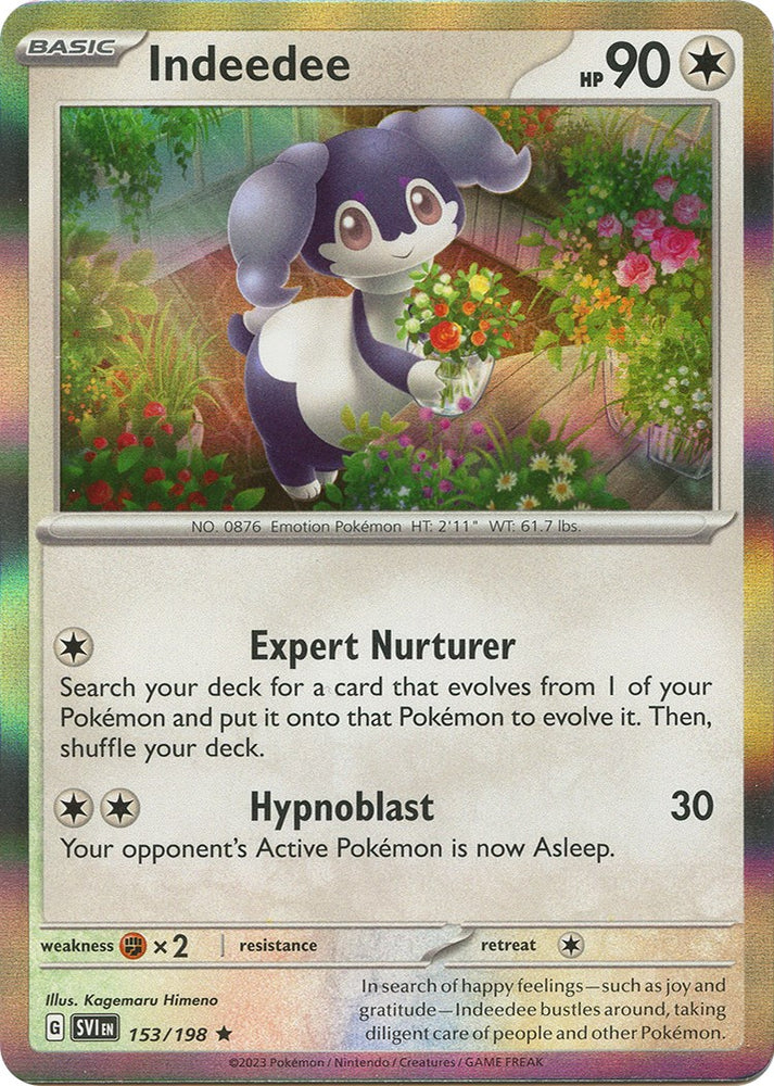 Indeedee (153/198) [Scarlet & Violet: Base Set]