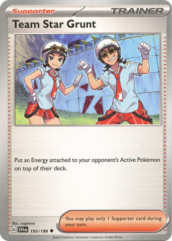 Team Star Grunt (195/198) [Scarlet & Violet: Base Set]