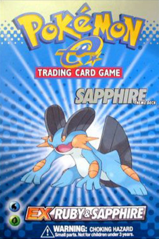 EX: Ruby & Sapphire - Theme Deck (Sapphire)