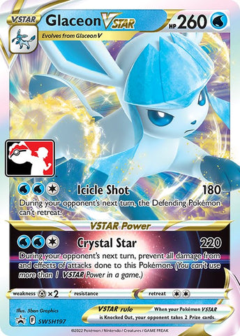 Glaceon VSTAR (SWSH197) [Prize Pack Series Two]