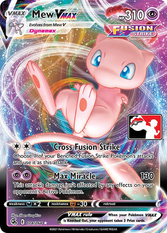 Mew VMAX (114/264) [Prize Pack Series Two]