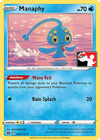 Manaphy (041/172) [Prize Pack Series Two]