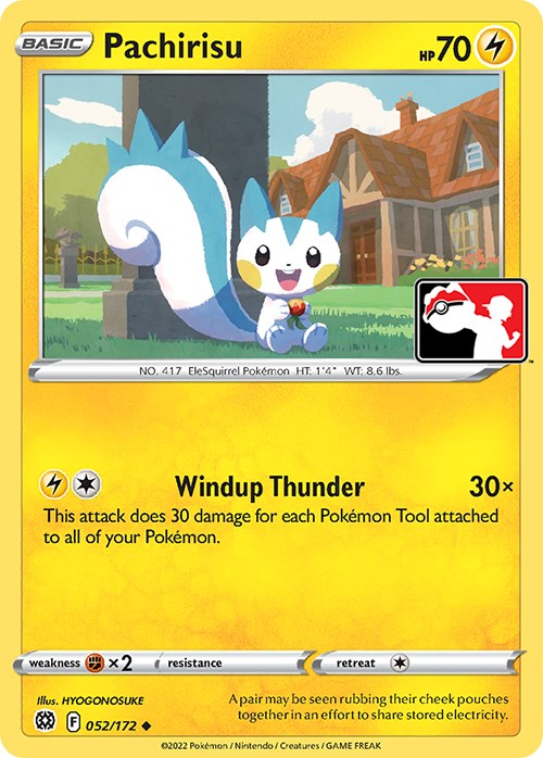 Pachirisu (052/172) [Prize Pack Series Two]