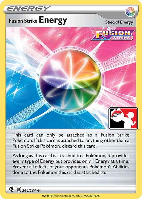 Fusion Strike Energy (244/264) [Prize Pack Series Two]