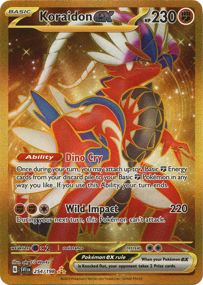 Koraidon ex (254/198) [Scarlet & Violet: Base Set]