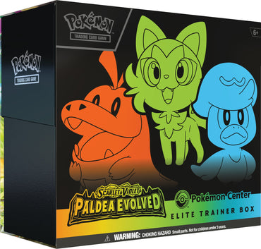 Scarlet & Violet: Paldea Evolved - Elite Trainer Box (Pokemon Center Exclusive)