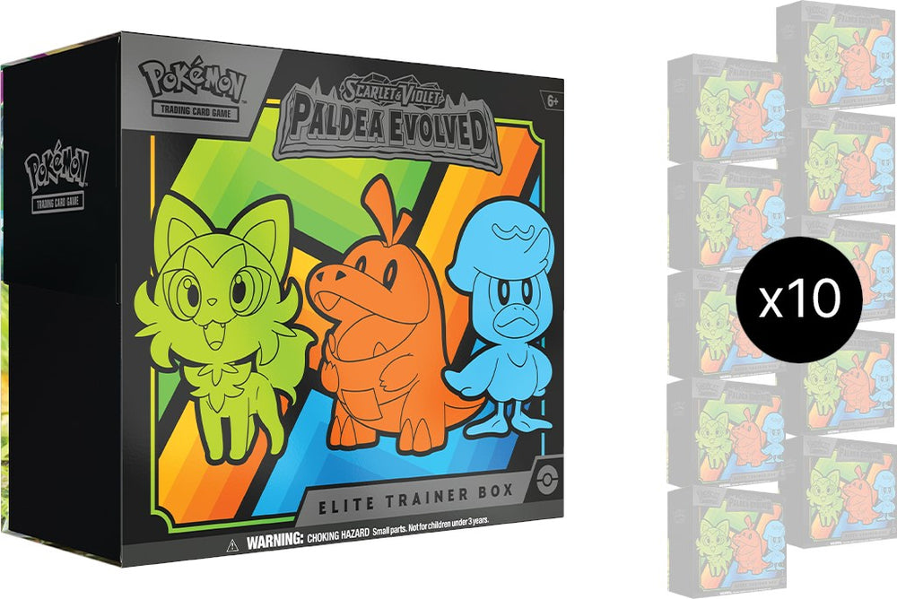 Scarlet & Violet: Paldea Evolved - Elite Trainer Box Case