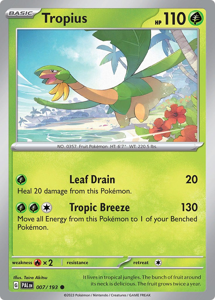 Tropius (007/193) [Scarlet & Violet: Paldea Evolved]