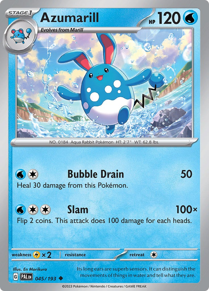 Azumarill (045/193) [Scarlet & Violet: Paldea Evolved]