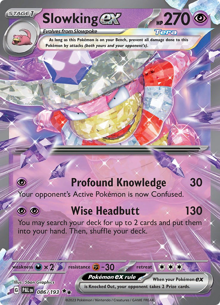 Slowking ex (086/193) [Scarlet & Violet: Paldea Evolved]