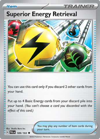 Superior Energy Retrieval (189/193) [Scarlet & Violet: Paldea Evolved]