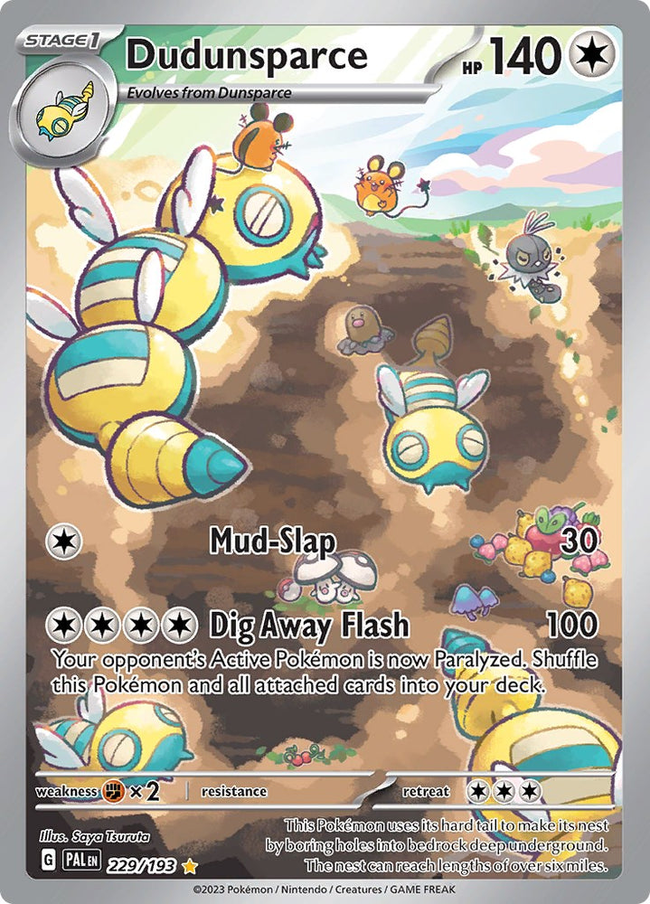 Dudunsparce (229/193) [Scarlet & Violet: Paldea Evolved]