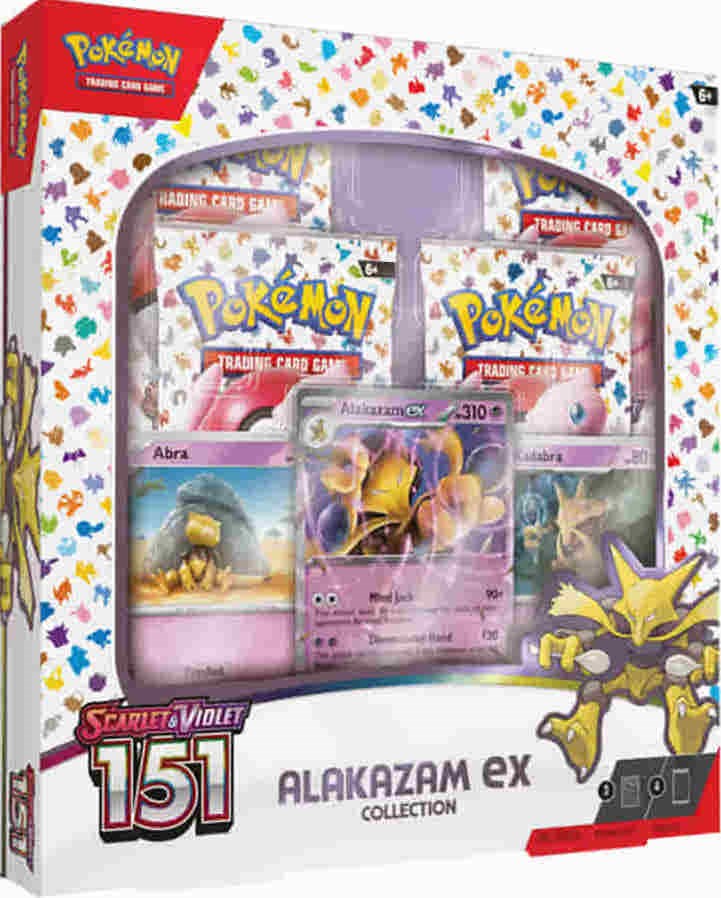 Scarlet & Violet: 151 - Alakazam ex Box