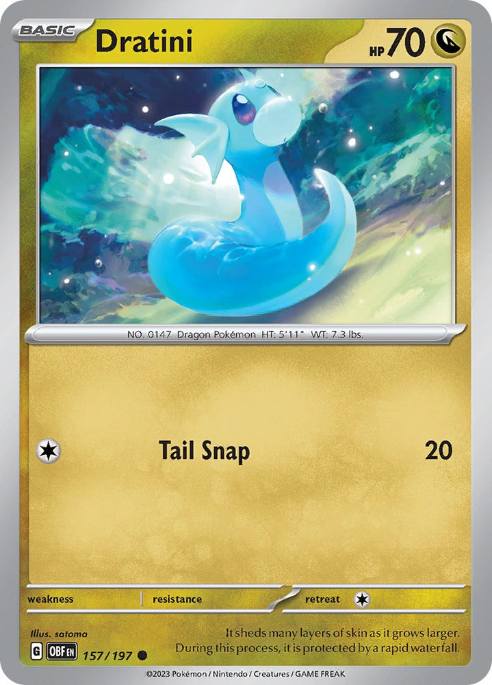 Dratini (157/197) [Scarlet & Violet: Obsidian Flames]