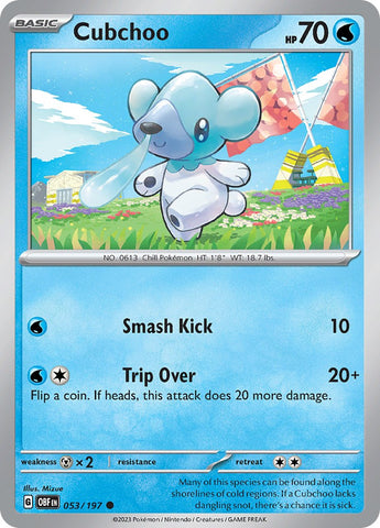 Cubchoo (053/197) [Scarlet & Violet: Obsidian Flames]