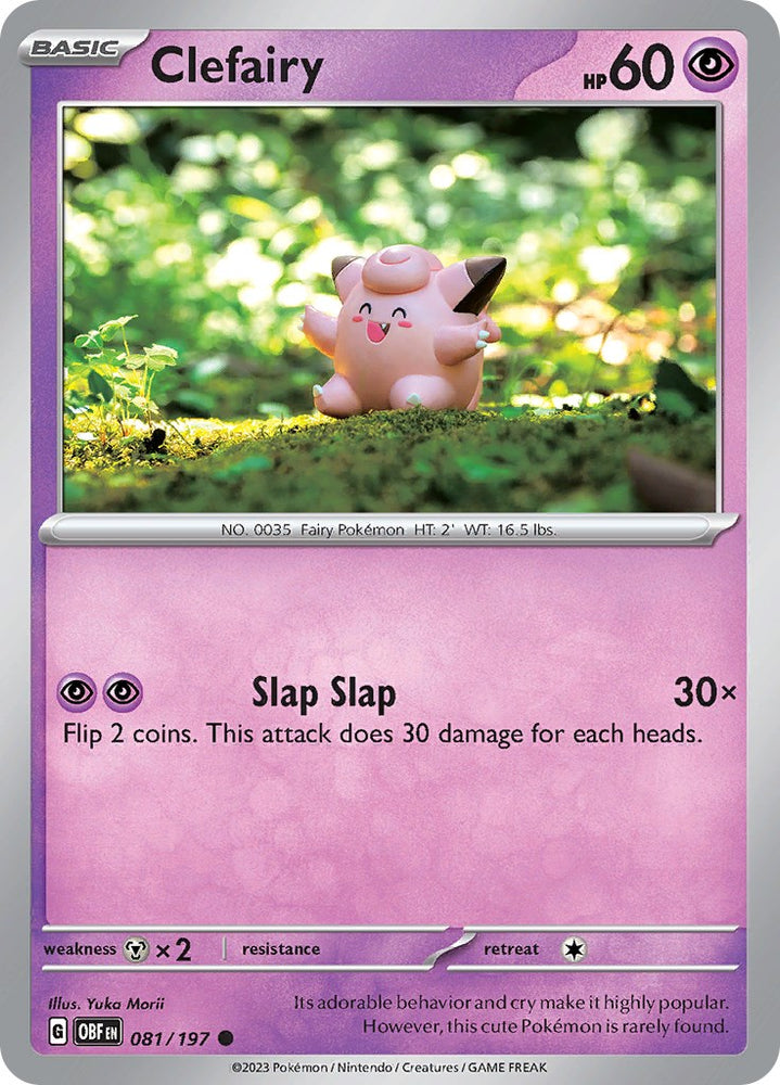 Clefairy (081/197) [Scarlet & Violet: Obsidian Flames]