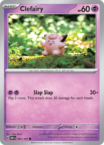 Clefairy (081/197) [Scarlet & Violet: Obsidian Flames]