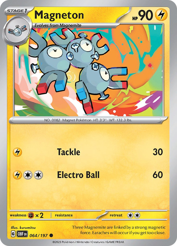 Magneton (064/197) [Scarlet & Violet: Obsidian Flames]