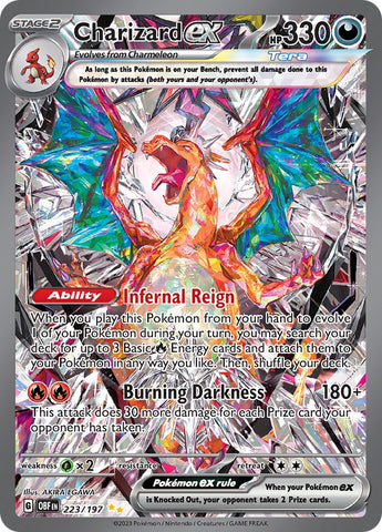 Charizard ex (223/197) [Scarlet & Violet: Obsidian Flames]