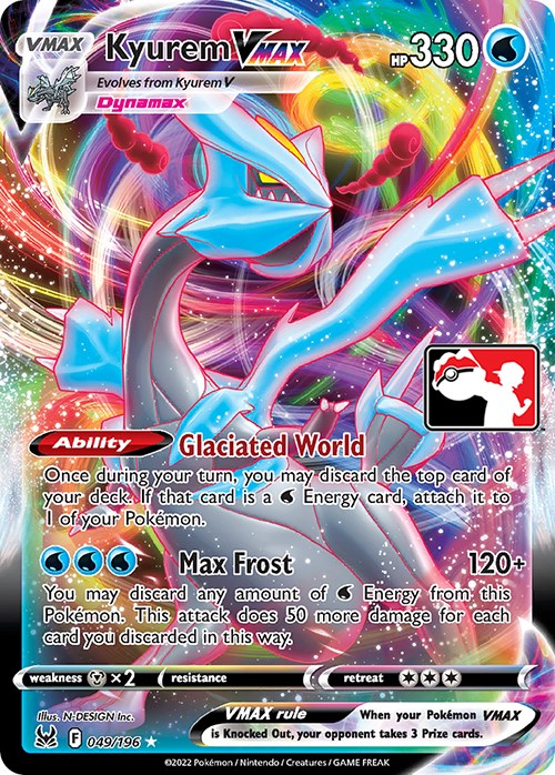 Kyurem VMAX (049/196) [Prize Pack Series Three]