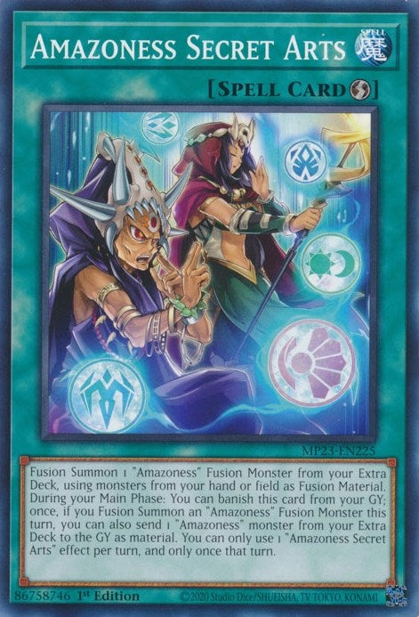 Amazoness Secret Arts (MP23-EN225) [MP23]